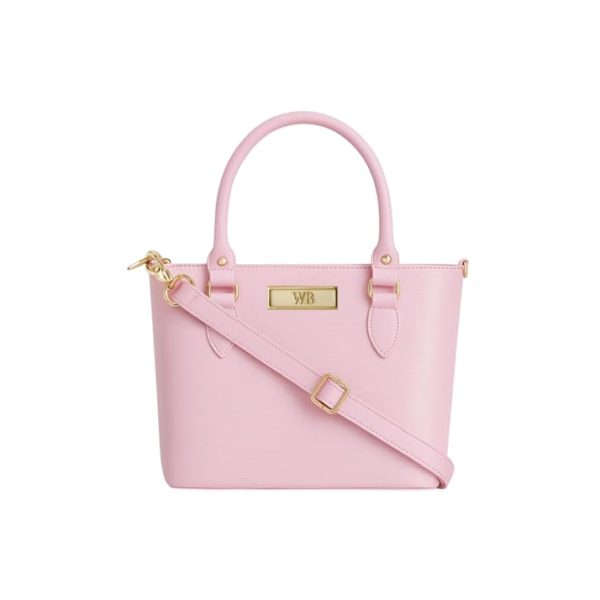 Bolsa Feminina Lorena + Alça Removível Com Regulagem Willibags.(Rosa)