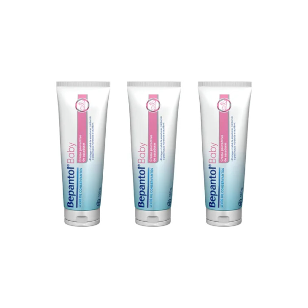 Kit 3 Pomada Assadura Bepantol Baby 120g