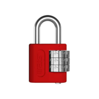 STAM CADEADO SEGR. 25 MM - VERMELHO ENC.