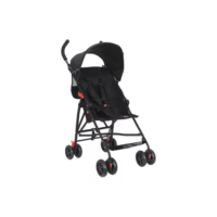 Carrinho De Bebê Passeio Guarda Chuva Movee Preto Maxi Baby