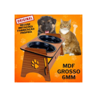 Comedouro  Bebedouro  Pet Suspenso Para Cães e Gatos Elevado Com TAMPAS