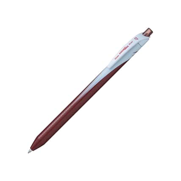 Caneta Energel Wave Retrátil, Pentel, Marrom, 0.7 Mm