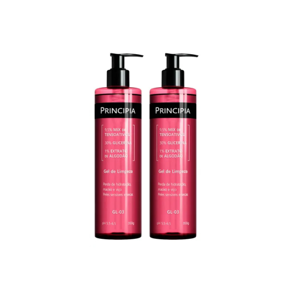 Principia Kit C/ 2 Gel De Limpeza Facial Gl-03 350g