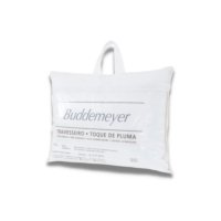 Travesseiro Toque De Pluma Buddemeyer 50x70cm Algodão Branco