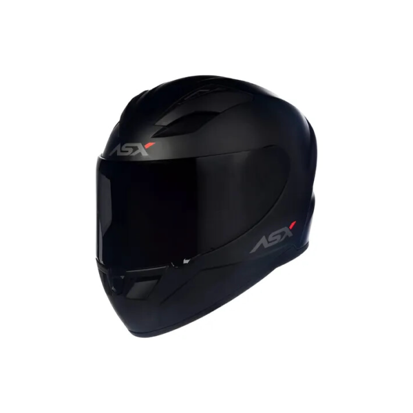 Capacete Moto Fechado Asx City Solid Preto Fosco 58 Ou 60
