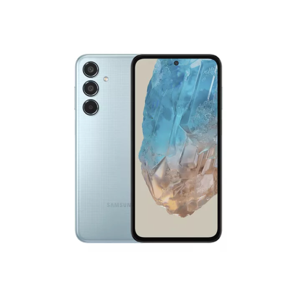 Celular Samsung Galaxy M35 5g , Câmera Tripla Até 50mp, Selfie 50mp, Tela Super Amoled + 6.6 120hz, 256gb, 8gb Ram - Azul Claro