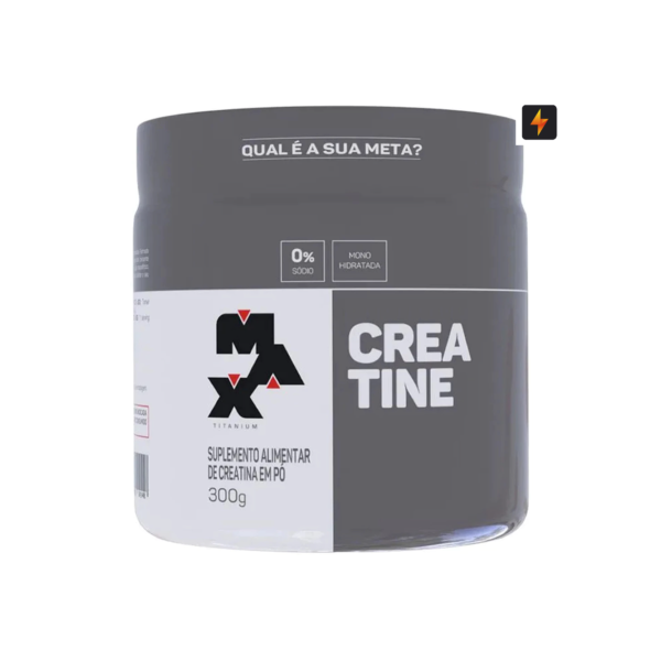 Creatina Monohidratada Pura Max Titanium 300g
