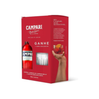 Aperitivo Campari 748ml + Copo