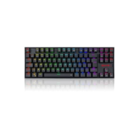 Teclado Mecânico Gamer Redragon Kumara Pro, Anti-Ghosting, Sem Fio, RGB, Bluetooth, Switch Brown, ABNT2, Preto - K552RGB-BRS-B