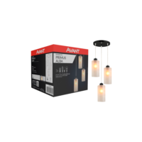 Luminaria Pendente Led Primus 3xE27 Vidro fosco Avant