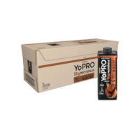Pack YoPRO Bebida Láctea Energy Boost UHT Capuccino 15g de Proteínas 250ml - 24 Unidades
