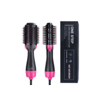 Escova Secadora Alisador Elétrica Quente Cabelo Com 3 Em1 Hair Styler 110V
