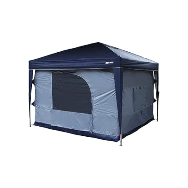 Nautika, Barraca, Parede para Tenda 3x3m Transform para 5/6 Pessoas, Confortável e Resistente, Ideal para Camping, Viagens, Aventuras, Com Coluna D'Água 3000 mm