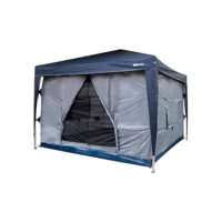 Nautika, Barraca, Parede para Tenda 3x3m Transform para 5/6 Pessoas, Confortável e Resistente, Ideal para Camping, Viagens, Aventuras, Com Coluna D'Água 3000 mm