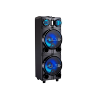 Torre de Som Pulse Storm SP514 com Iluminação LED, Bluetooth, Entradas de Microfones e Rádio FM- 1500W RMS