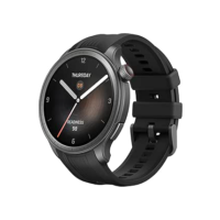 Amazfit Balance A2287 Smart Watch 46mm grande 1,5 polegadas AMOLED, telefonia Bluetooth GPS, exibição 6 sistema de posicionamento por satélite AI acelerado fitness(preto)