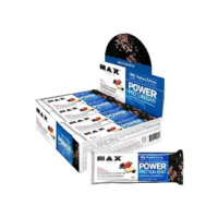 Power Protein Bar Caixa com 8 Unidades (720g), Frutas Vermelhas