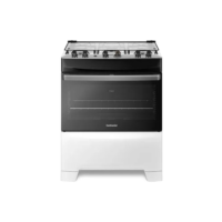 Fogão Fc5ib 5 Bocas Mesa De Inox Branco Continental