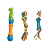 Petstages Orka Mini Brinquedos de mastigar para cães - Pacote com 3