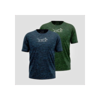 Kit 2 Camisetas Dry Fluid Move Alpha Co Masculina