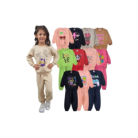 Kit 6 Peças Moletom Menina Infantil Inverno Atacado Barato