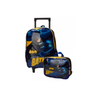 Kit Mochila + Lancheira Luxcel Batman 16