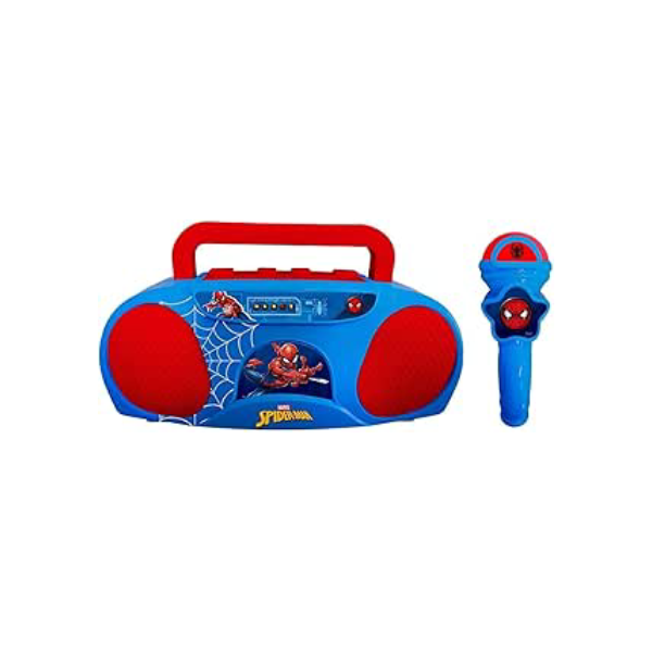 Candide, Karaokê Temático, Infantil, Homem-Aranha, Boombox Com Microfone