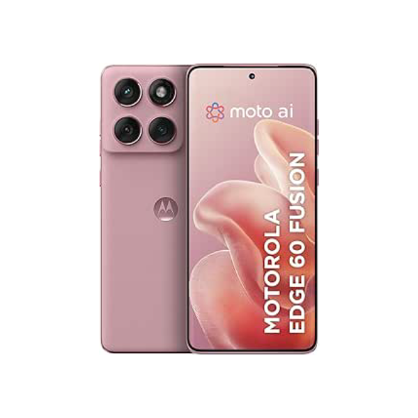 Smartphone Motorola Edge 60 Fusion 5G - 256GB 16GB (8GB RAM+8GB Ram Boost) 50MP Sony AI Camera IP68 NFC - Rosa