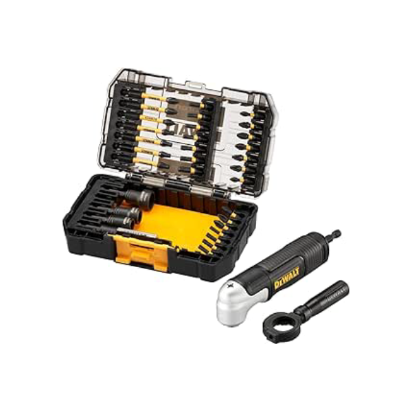 Dewalt Jogo de Bits Parafusadeira McLaren, Kit de Ferramentas com Soquetes Sextavados, Encaixe Phillips e Torx, com Maleta de Armazenamento, Modelo DT70782-QZ, 33 peças