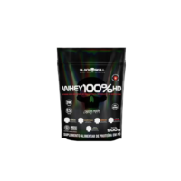 Refil Whey 100% Hd Chocolate 900G, Black Skull