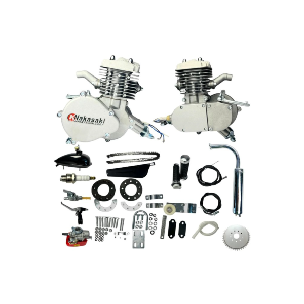 Kit Completo Motor Para Bike 80 Cilindradas Bicicleta Motorizada