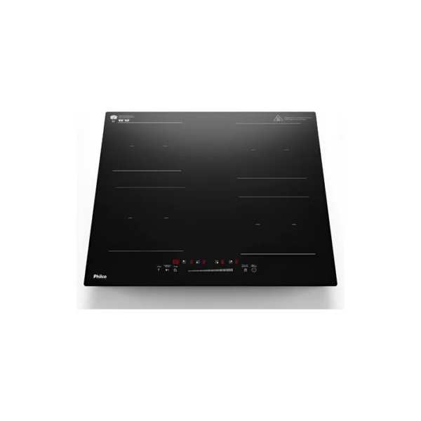Cooktop De Indução Pctq1 Função Turbo 4 Bocas Philco