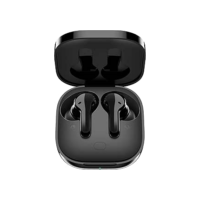 Fone de ouvido sem fio QCY T13, TWS Bluetooth 5.1 com 4 microfones Touch Control IPX5 à prova d'água 40 horas de tempo de reprodução