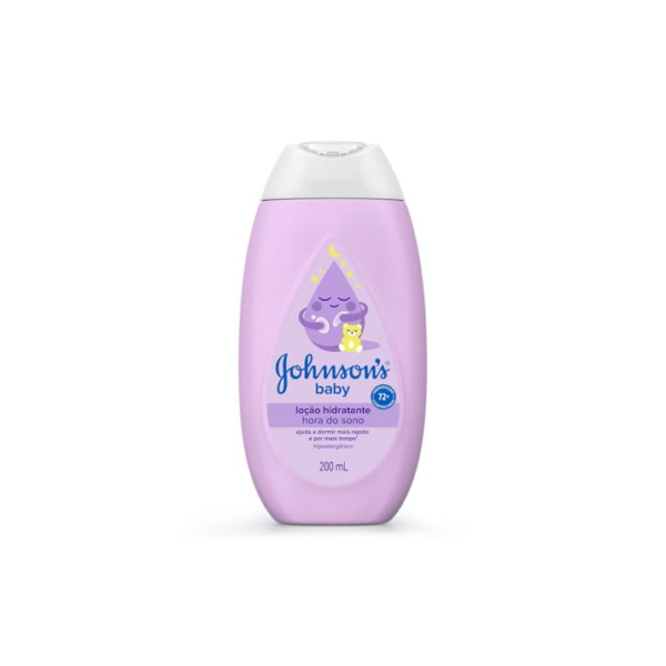Loção Hidratante Relaxante Para Uso Diário Johnson's Baby Hora Do Sono, 200mL