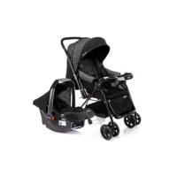 Cosco Kids, Travel System Reverse, Preto Rajado