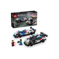 Lego Speed Champions - Carros de Corrida BMW M4 GT3 e BMW M Híbrido V8 - 676 peças