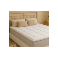 Pillow Top Protetor Colchão Cama Casal 400 Fios Toque Macio