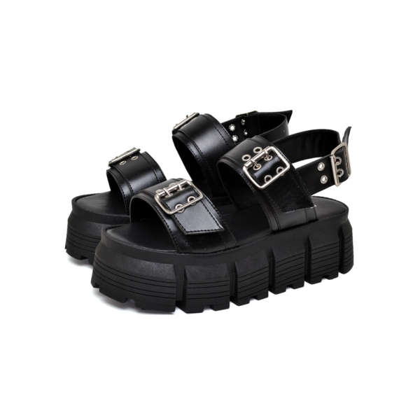 Tamanco Sandália Papete Feminina Preto Original Dubuy Hanna 2082DB