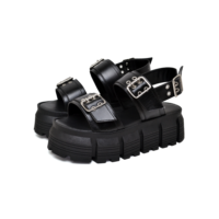 Tamanco Sandália Papete Feminina Preto Original Dubuy Hanna 2082DB