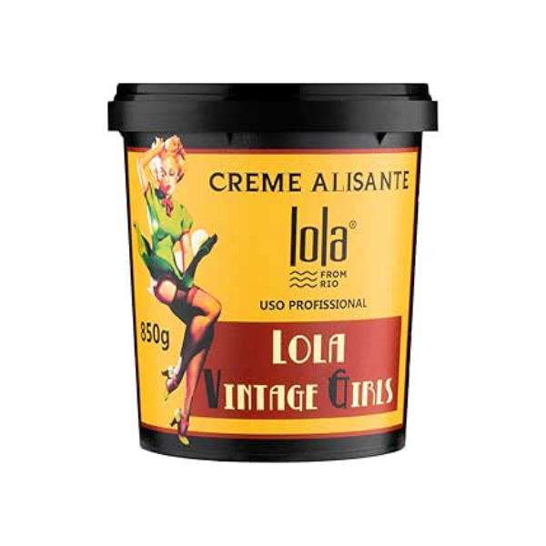 Hair Vintage Girl Creme Alisante 850g , Lola Cosmetics