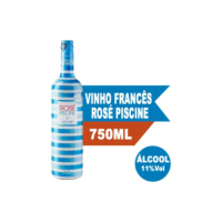 Vinho Francês Rosé Piscine Stripes garrafa 750ml