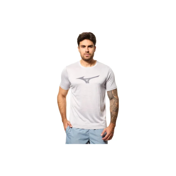 Camiseta Esportiva Masculina Run Spark 2 Mescla Mizuno