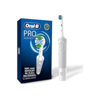 Oral-B PRO Series 1, Escova de Dentes Elétrica, Cabeça Redonda, Cabo Ergonômico, Branca, 110V