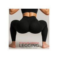 Calça Legging Modeladora Roupa De Academia Cintura Alta