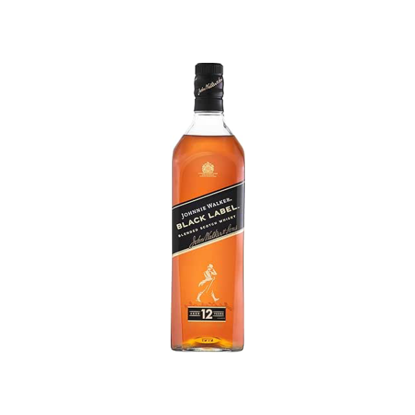 Whisky Escocês Blended Black Label Johnnie Walker Garrafa 750ml