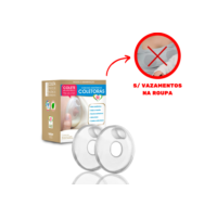Kit 2x Concha Coletora Pós Parto Anti Vazamento ENVIO IMEDIATO