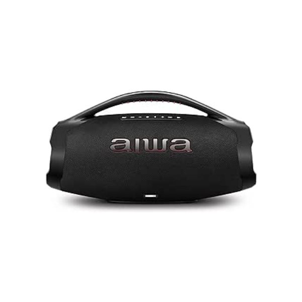 Caixa de Som Boombox Plus AIWA BBS-01-B 200W Bluetooth 30H IP66 USB Preto