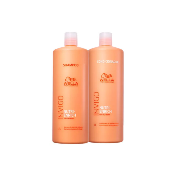 Kit Wella Invigo Nutri-enrich Salon Duo (2 Produtos) Blz Única