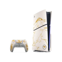 Pack do console PlayStation®5 – Edição Limitada Ouro - Ghost of Yōtei
