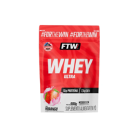 Whey Concentrado Ultra Protein Refil 900g Sabor Morango - FTW
